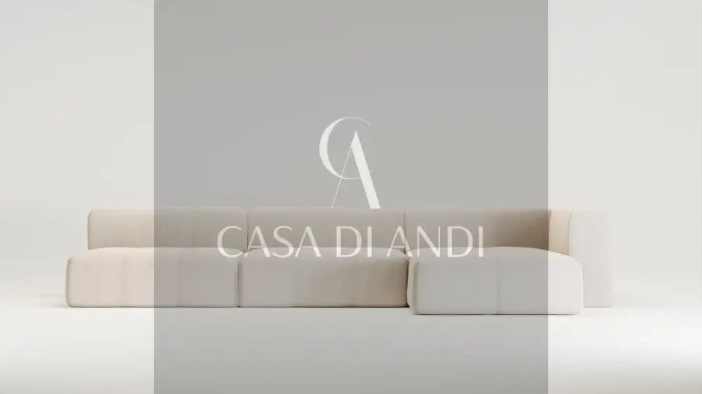 DIVANO MODULO L SHAPE RIGHT - CASA DI ANDI