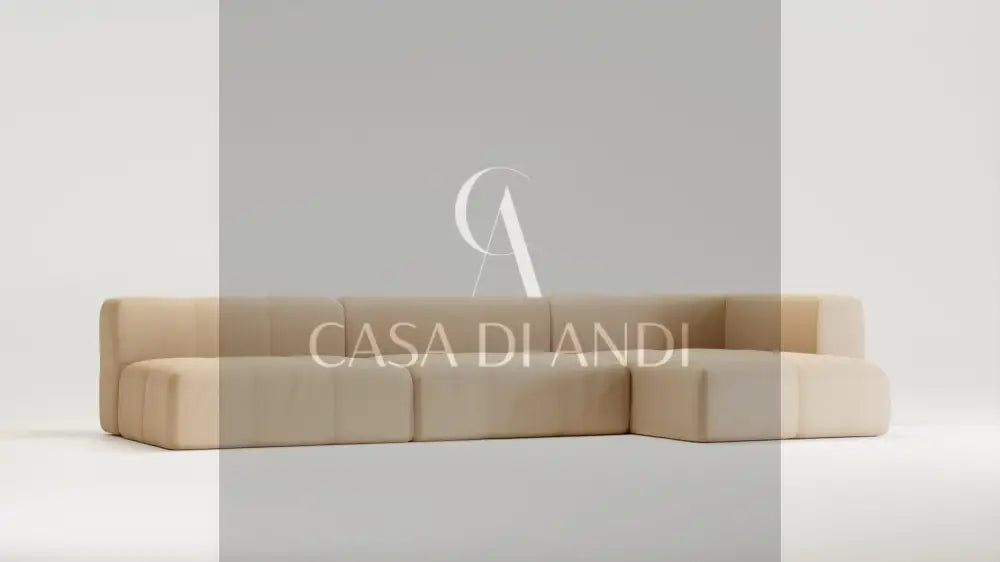 DIVANO MODULO L SHAPE RIGHT - CASA DI ANDI