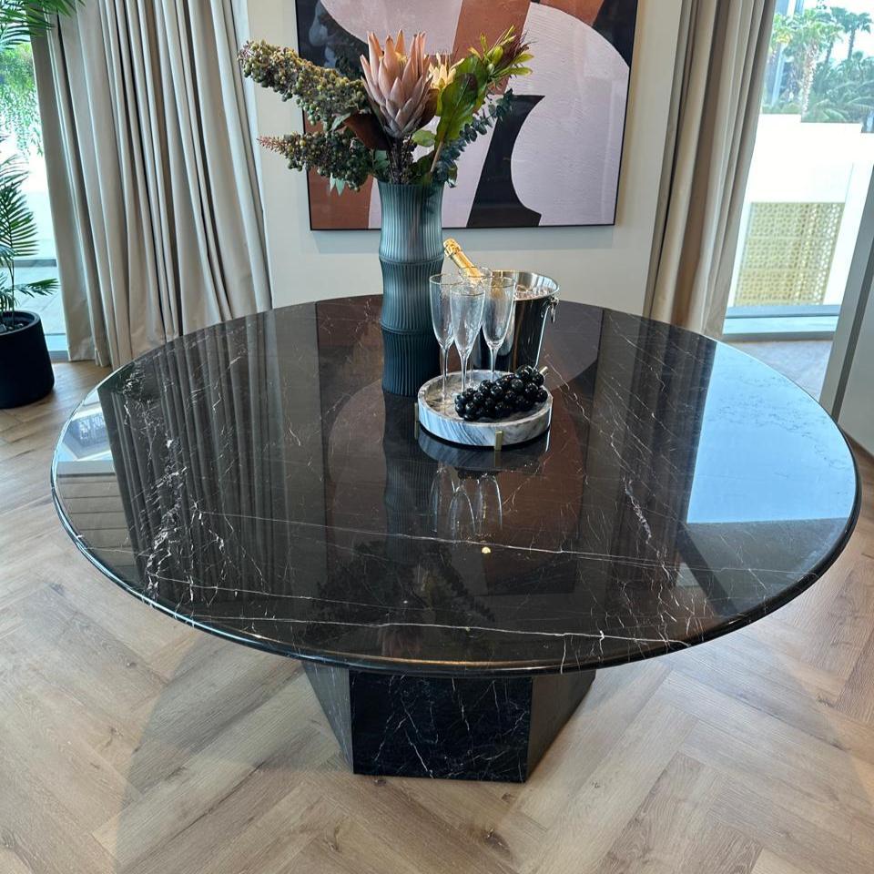 EPICO BLACK MARQUINA DINING TABLE
