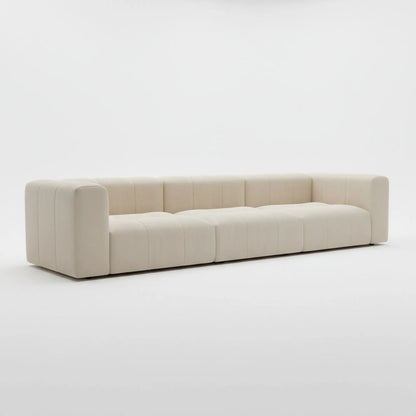 Beige modular sofa on a white background by Casa Di Andi Dubai