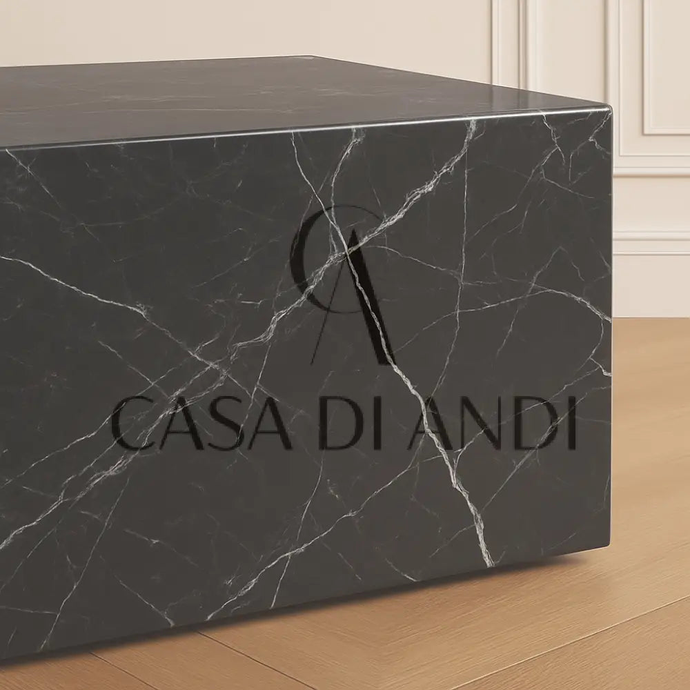 QUADRO BLACK MARQUINA MARBLE COFFEE TABLE