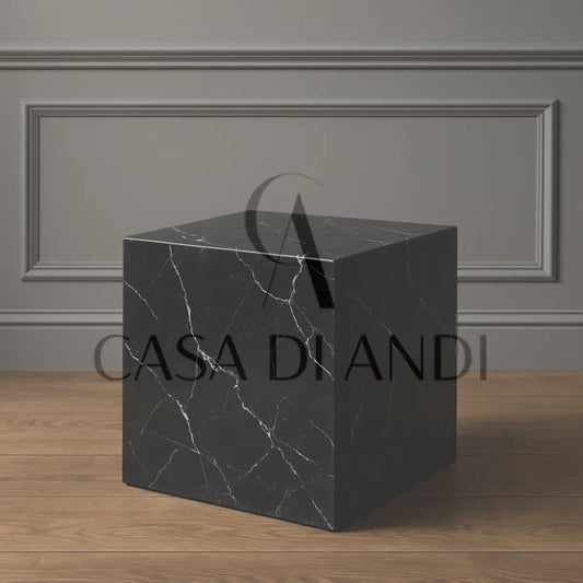 QUADRO MARQUINA MARBLE SIDE TABLE - CASA DI ANDI