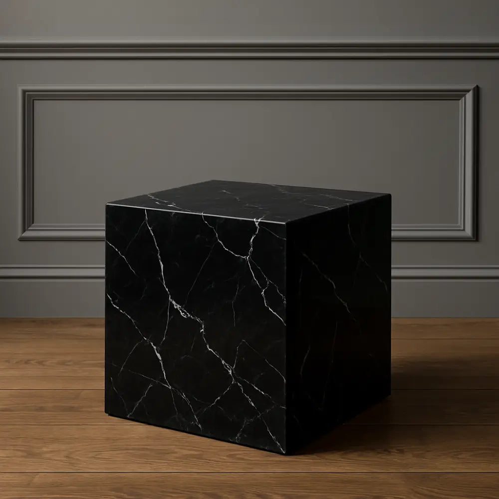 QUADRO MARQUINA MARBLE SIDE TABLE - CASA DI ANDI