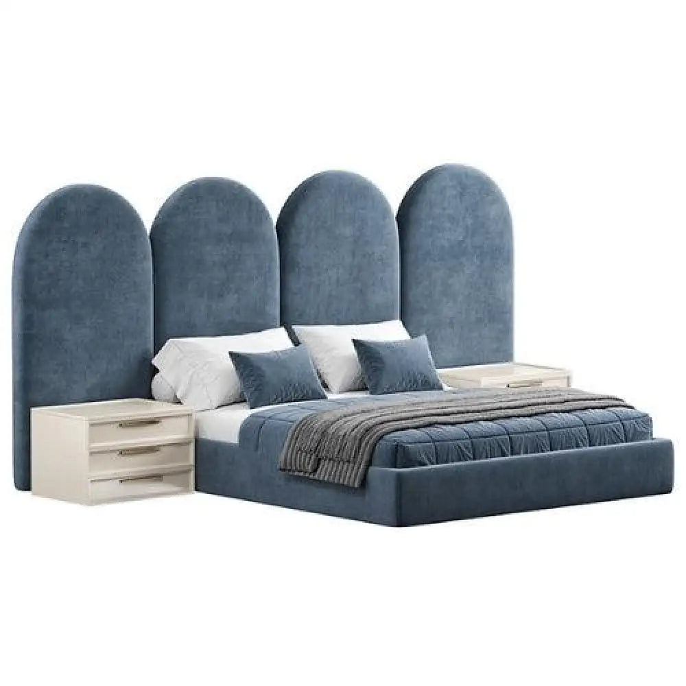 Senses Bed | Modern Upholstered Bed Frame | Casa Di Andi Dubai