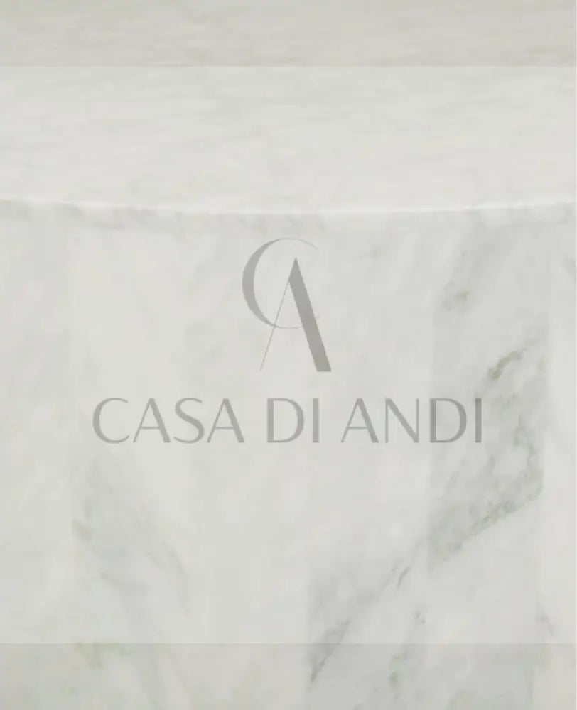 SFERICO MUGLA WHITE COFFEE TABLE CLOSE UP - CASA DI ANDI